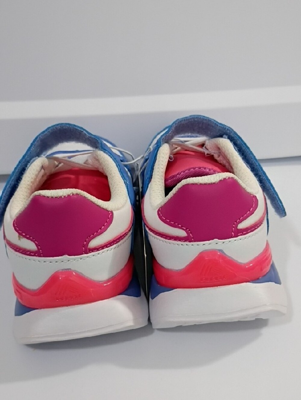 RBX GIRLS Blue, White & Pink Athletic Sneakers SIZE 7 NWT - Picture 4 of 7